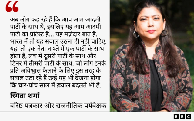 स्मिता शर्मा का कोट