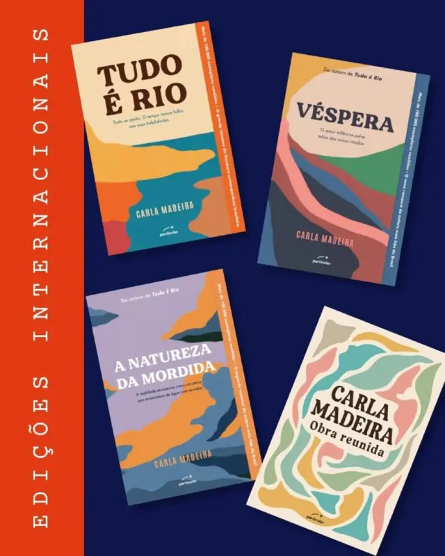 Capas de obras de Carla Madeira