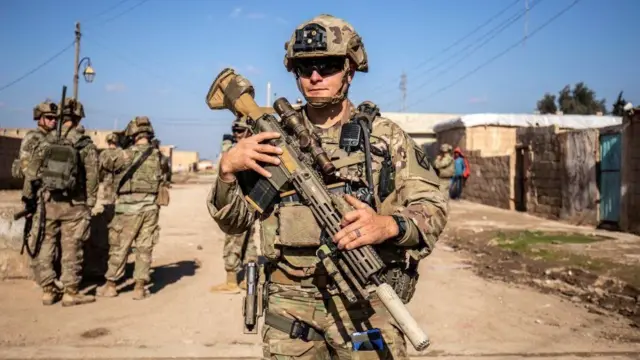 Ingabo za Amerika kw'irondo muri Syria mu ntango z'uku kwezi