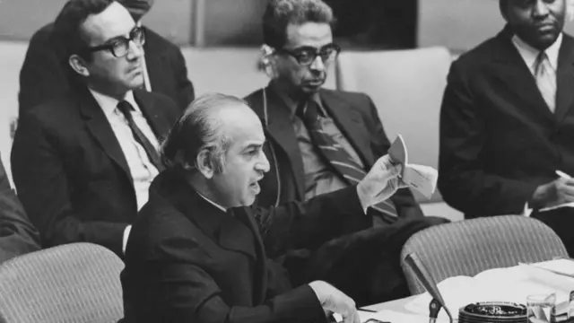 ১৯৭১ সালে জাতিসংঘের নিরাপত্তা কাউন্সিলে জুলফিকার আলী ভুট্টো