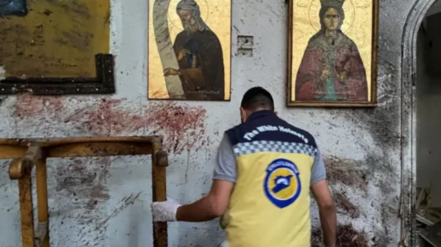 Взрыв в церкви Дамаска