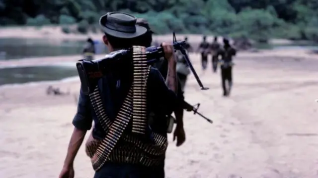 กองกำลังกะเหรี่ยง KNU (แฟ้มภาพ)