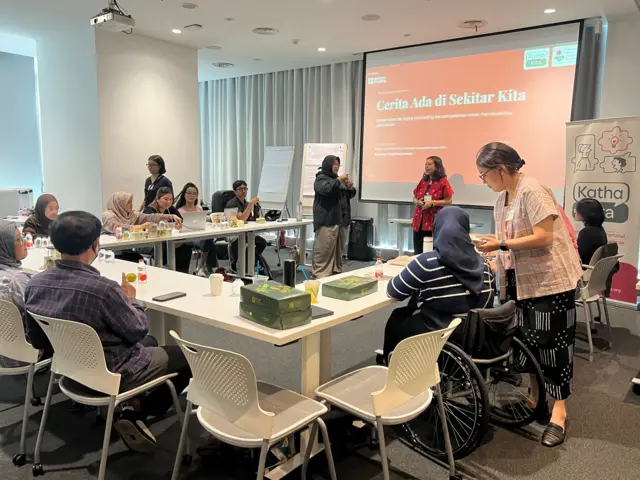 Suasana ketika workshop berlangsung