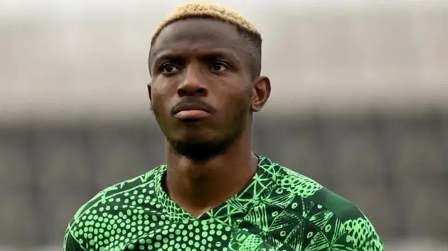 Aworan Victor Osimhen fun ikọ Naijiria 