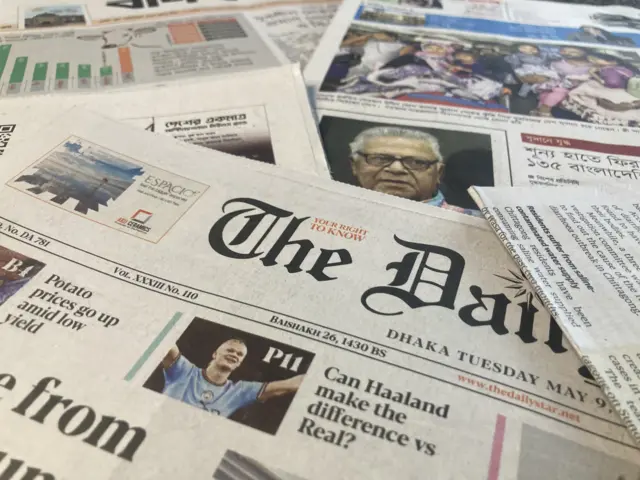 ৯ই মে'র সংবাদপত্র 