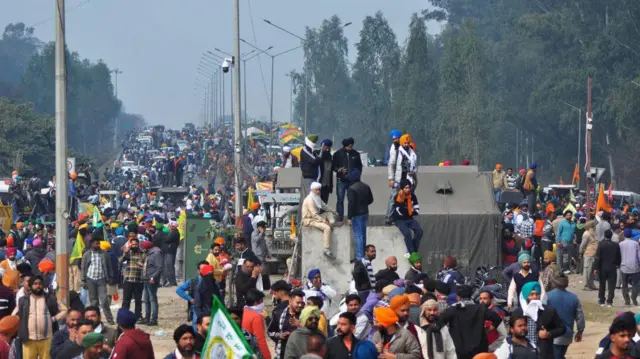 ખેડૂતો આંદોલન દિલ્હી 