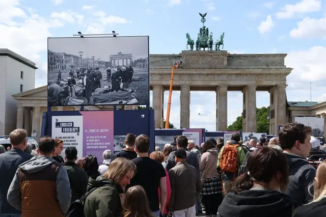 VE Day в Берлине 