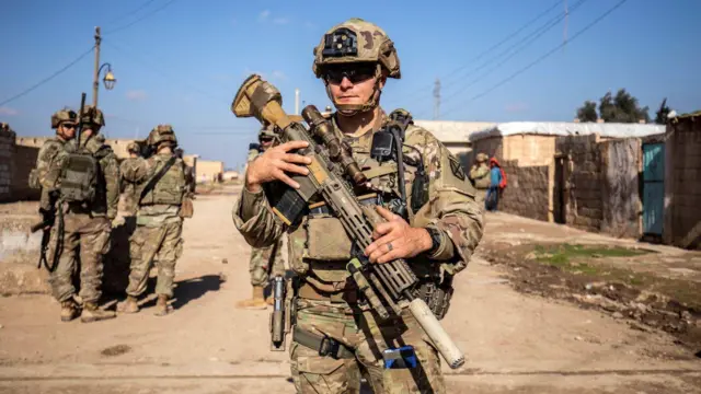 ၂၀၂၄ ဇန်နဝါရီလတုန်းက ဆီးရီးယားမှာ ကင်းလှည့်လည်နေတဲ့ အမေရိကန်တပ်ဖွဲ့တွေကို တွေ့ရစဉ်