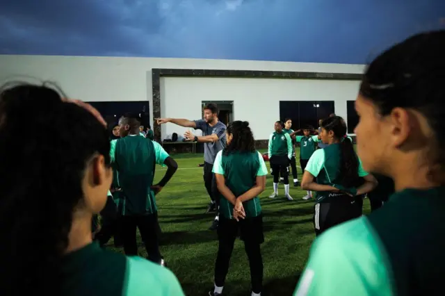 من تدريبات المنتخب