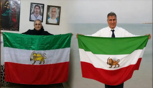 گوهر عشقی، مادر ستار بهشتی با انتشار این عکس در شبکه‌های اجتماعی از منوچهر بختیاری حمایت کرد