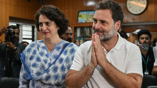 राहुल-प्रियंका