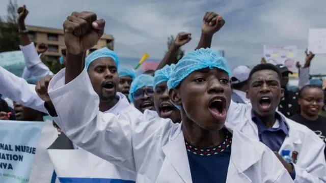 Ari iko chini miongoni mwa madaktari katika hospitali za serikali za Kenya