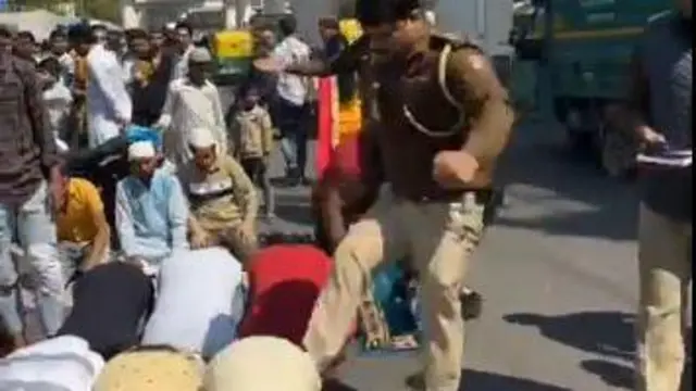 लात मारने का मामला