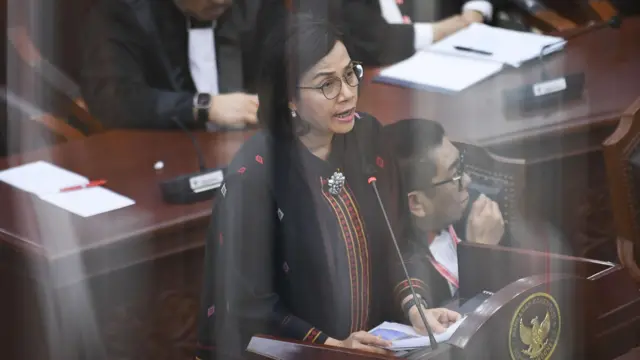 Sri Mulyani, sidang MK