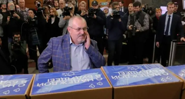 Boris Nadezhdin, pengritik perang di Ukraina