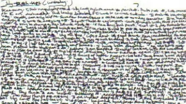 Les sœurs ont continué à écrire pendant leur confinement.