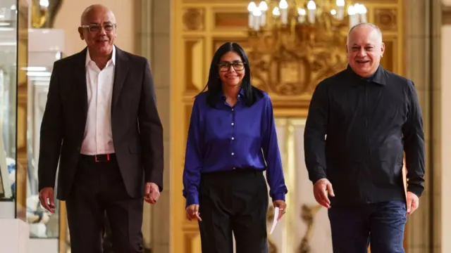 Jorge Rodriguez, Delcy Rodríguez, Diosdado Cabello