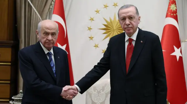 bahçeli ve erdoğan