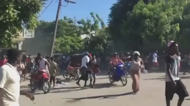 የአካባቢው ነዋሪዎች ጥቃቱን ሲሸሹ