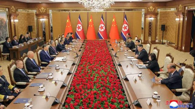 習近平和金正恩6月8日舉行會談。