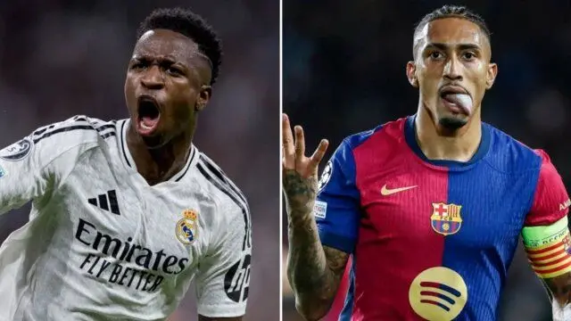 Ƴan wasan Barca da Madrid