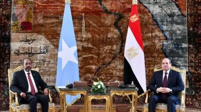 Xasan Sheekh Maxamuud iyo Al-sisi