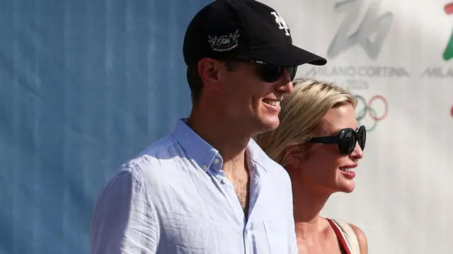  Иванка Трамп и Джаред Кушнер 