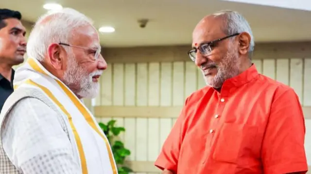 પીએમ મોદી, એનડીએ, સીપી રાધાકૃષ્ણન, બીબીસી ગુજરાતી
