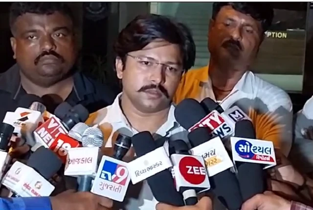 કોળી સમાજ રાજકોટનાં પ્રમુખ જયેશ ઠાકોર