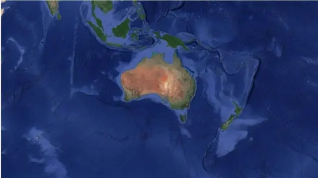 Satellite data show Zealandia