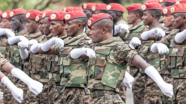 የኢትዮጵያ ጦር ሠራዊት አባላት