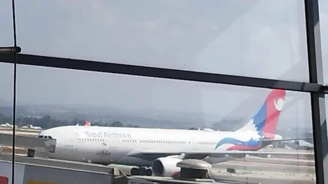 इजरेलको तेल अभिभ पुगेको नेपाल वायु सेवा निगमको जहाज 