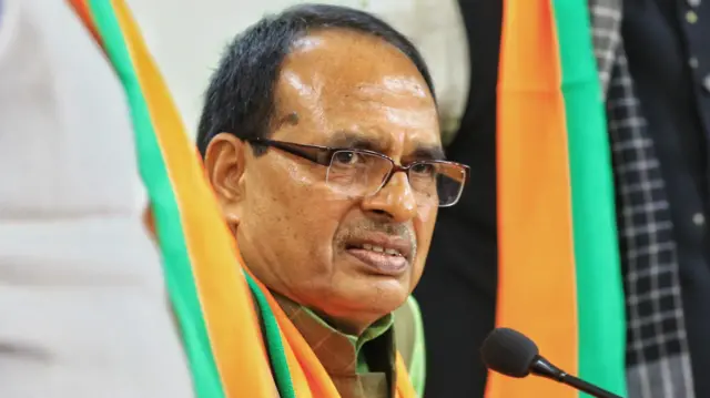 মধ্যপ্রদেশের মুখ্যমন্ত্রী শিবরাজ সিং চৌহান