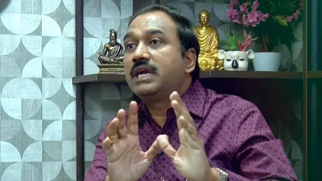  மூத்த பத்திரிகையாளர் எஸ்.பி.லட்சுமணன்.