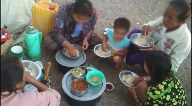 စစ်ရှောင်တွေရဲ့ ထမင်းဝိုင်း