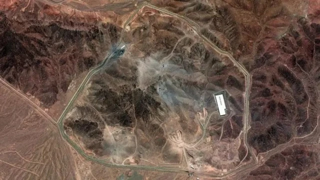 Ядерный объект в Фордо после атаки