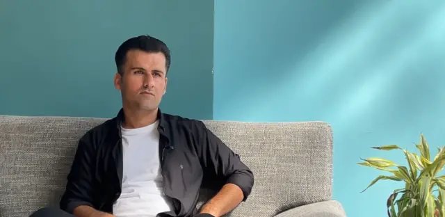 ابراهیم احمدی، برادر فرشته احمدی که به تازگی به آلمان مهاجرت کرده است