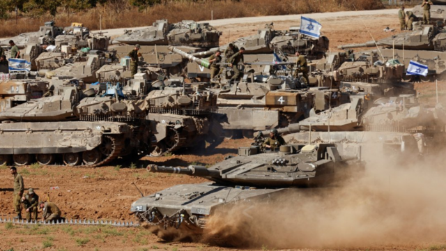 Tanques israelíes