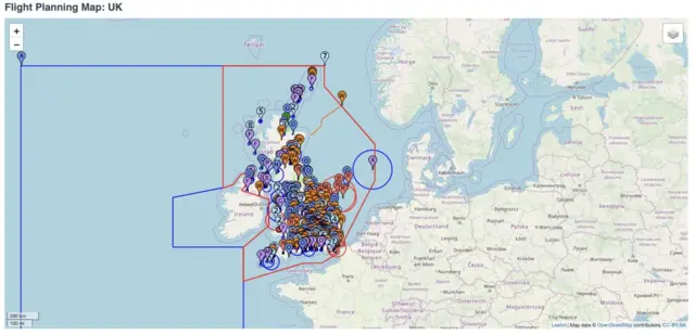 نوتم‌ها بر فراز بریتانیا