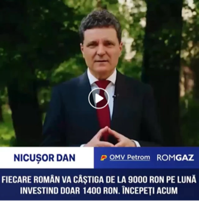 Nicușor Dan, que saiu vencedor da disputa, foi alvo dos deepfakes