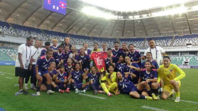 नेपाली महिला फुटबल टीम