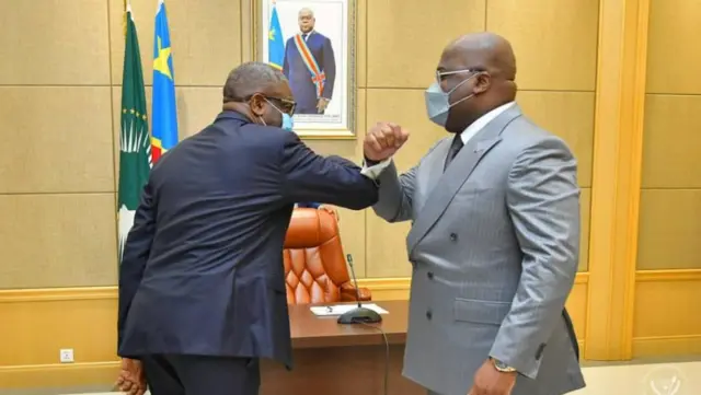 Mu 2020, Perezida Tshisekedi yakiriye Mukwege i Kinshasa mu nama ngishwanama, ubu bazaba bahatanye mu matora