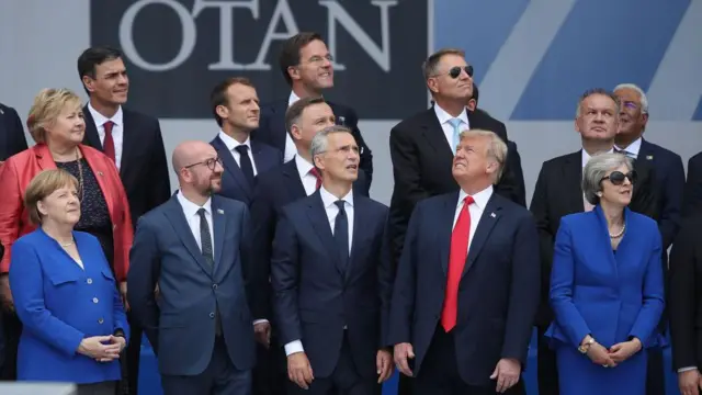 ترامپ و رهبران ناتو