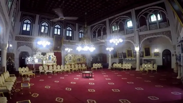 ખૈરપુરના મહેલની આંતરિક તસવીર