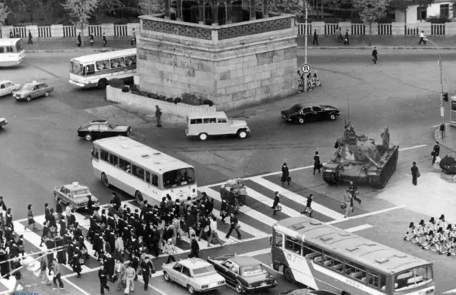 10.26 사태 후 중앙청에 배치된 군병력