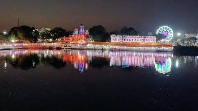 जनकपुरधामस्थित धनुषसागर पोखरी
