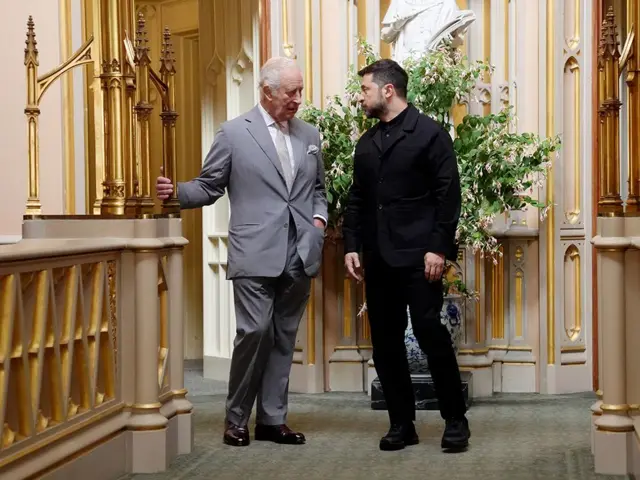 Vua Charles đã thể hiện sự ủng hộ công khai đối với Tổng thống Ukraine Zelensky