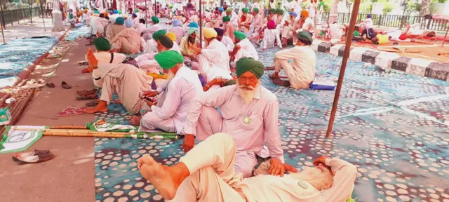 ਕਿਸਾਨਾਂ ਦਾ ਧਰਨਾ 