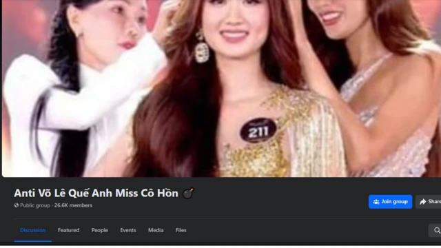 nhóm "Anti Võ Lê Quế Anh Miss Cô Hồn" với gần 30.000 thành viên