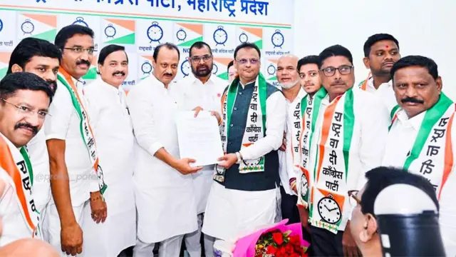 निशिकांत पाटील यांचा अजित पवारांच्या राष्ट्रवादीत प्रवेश